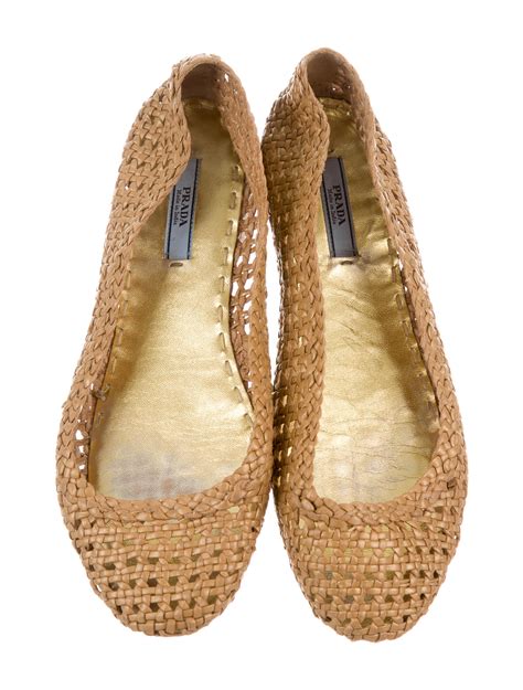 prada woven shoes|prada shoes for women flats.